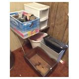 Paper Shredder, Wood Box, Plastic Organizer, Tv