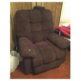 Lazyboy Micro Suede Recliner - Some Stains 40in