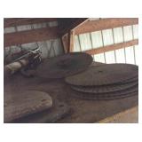Disc Opener Blades, Misc Steel In Loft