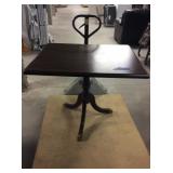 Duncan Phyfe Lamp Table With Wear
