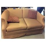 Love Seat & Pillows, Some Wear