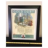 Gold Dust Washing Advertising Tear Sheet, 13x16