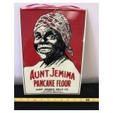 Aunt Jemima Pancake Flour Tin Sign, Aaa Sign Co.