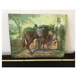 Green River Tin Sign 14x17 1/2, Some Stains Of