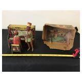 Strauss Mechanical Ham & Sam Windup Toy, Works,