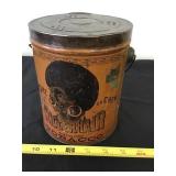 Smoke Niggerhair Tobacco Or Chew, Top Has Holes,