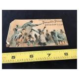 Tansills Punch Cigar Advertising Calling Card,