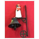 Aunt Jemima Cast Iron Bell , 13x6