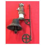 Cast Iron Bell  Black Americana 13x6