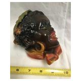 Black Americana Chalkware String Holder