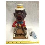 Cast Iron Toy W/balls  Black Americana , J.e.