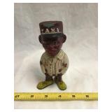 Black Americana Coin Bank Taxi Driver