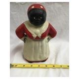 Black Americana Coin Bank 7in