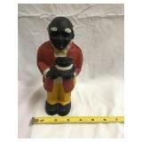 Black Americana Coin Bank 7in