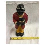 Black Americana Coin Bank 7in