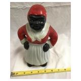 Black Americana Ceramic Figure 8in