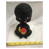 Black Americana Ceramic Bobblehead Bank