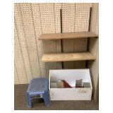 Shelving, Step Stool, Display Box