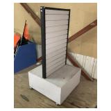 Shelf On Casters 27x27x54, Double Sided