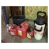 Fuel Jugs, Sprayer