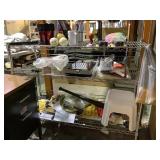 Metal Shelf 48x20x42 With Contents