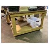 Work Table On Casters 60x60x30 No Contents