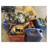 Full Jugs, Wiring, Assorted Items