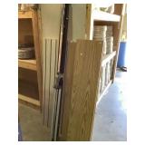 Shelving And Projector Screen