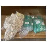Mop Heads And Rubber Gloves