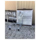 Dock Plate 48 Inch, Metal Cart
