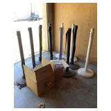 Table Skirts, Ice Buckets, Stanchions