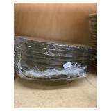 10-9 Inch Clear Shallow Bowls