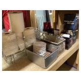 Paper Towel Rolls, Vases, Disco Lights, Chafing