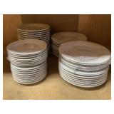 White Dinner Plates And Salad Plates