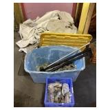 Ratchet Straps, Sledge Hammers, Tent Sides