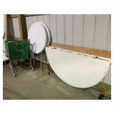 Shopping Cart, 60 Inch Folding Table, 2-30 Inch