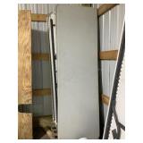 8 Foot Folding Table Grey Or White Scratches
