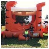 Tiger Bounce House Is Damaged, Has A Tear In It,