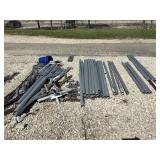 (2) 22", 1 Piece Center Pole, 3" Diameter, (2) 14