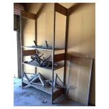 Shelving Tent Parts, Lp Tank, Folding Chairs,