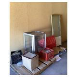 Dessert Cups, Display Case, Refrigerator Doors