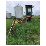 New Idea Uni With Ford Backhoe Adapted To It