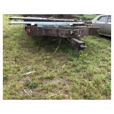21 Ft Trailer One Axle No Contents, No Title
