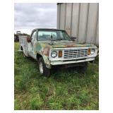 Dodge 4x4 Pickup With Service Bed