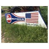 Sun Metal Aluminum Sign12ft X 36in
