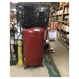 Sanborn Magna force Air compressor and broom