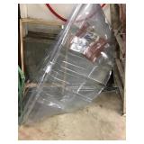 2 Plastic Window Well Covers, Galvanized