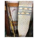 Fishing Poles, Ironing Board