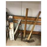 Pickaxe, Adze, Assorted Items