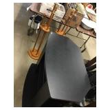 Tv Stand And Wood Heart Candle Holders